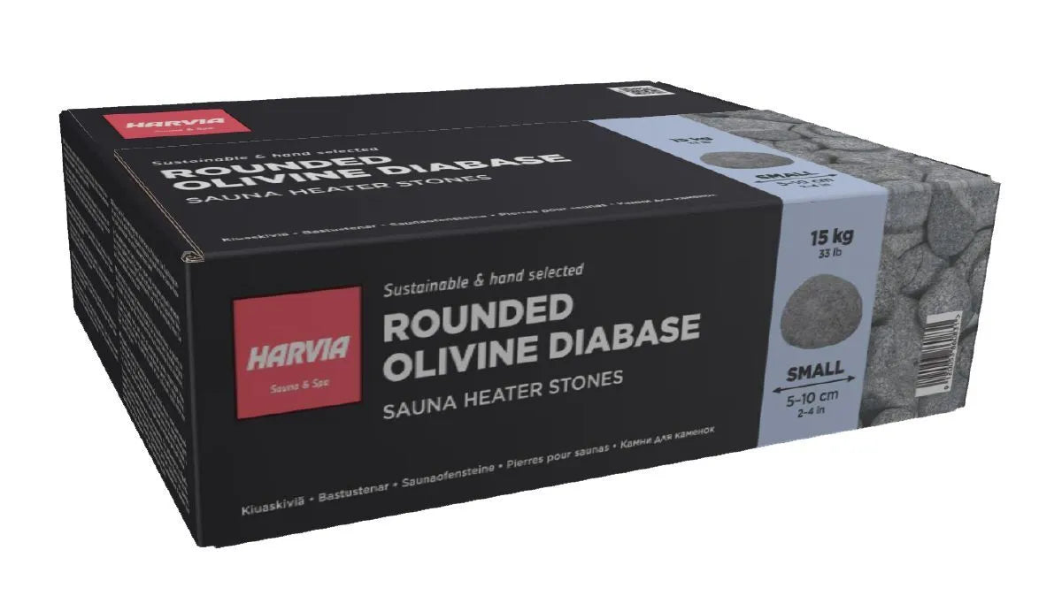 Pierres arrondies Harvia (Ø 5 à 10 cm) - R-991