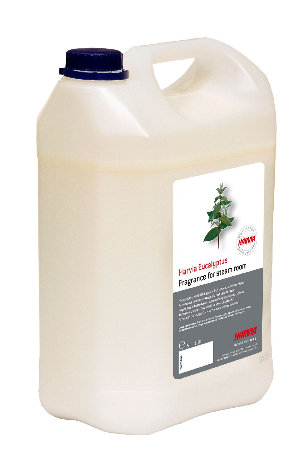 Parfum de sauna Harvia à l’Eucalyptus – 5 L