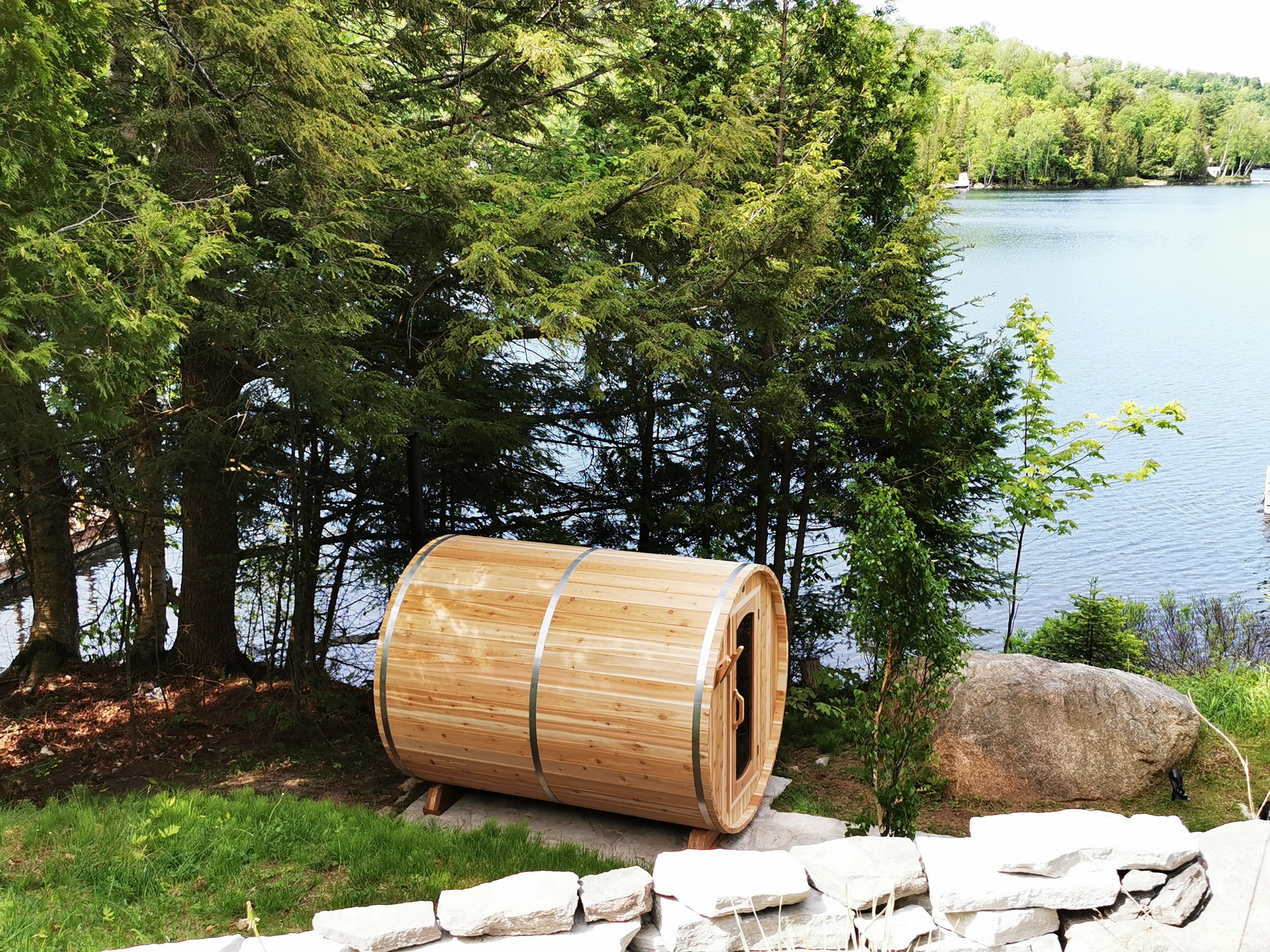Sauna Baril - Boréal - 7' x 6'
