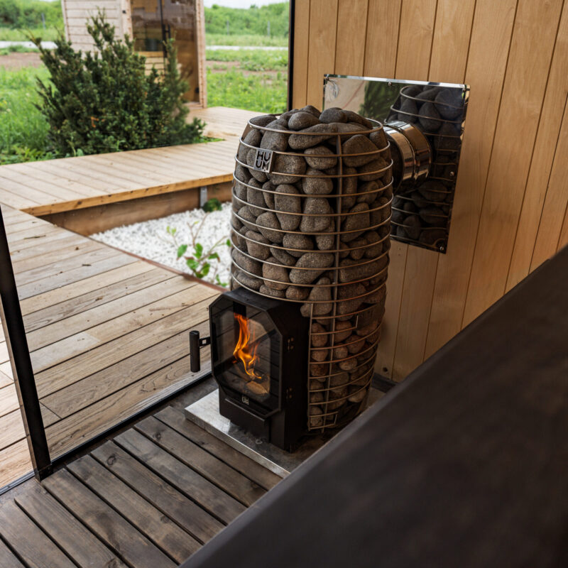 Poêle à sauna au bois HUUM Hive Flow